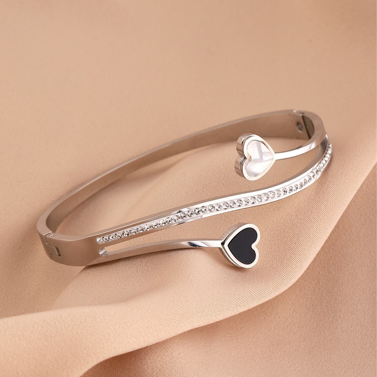 Élodie — Brazalete de Acero Dorado · Imagen del proveedor