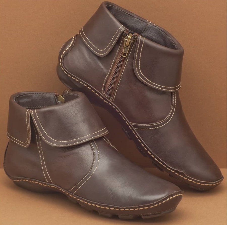 Margaux — Botines de Piel con Cremallera — vista 2, IRANDRE
