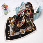 Margot — Pañuelo de Raso Estampado — vista 5, IRANDRE