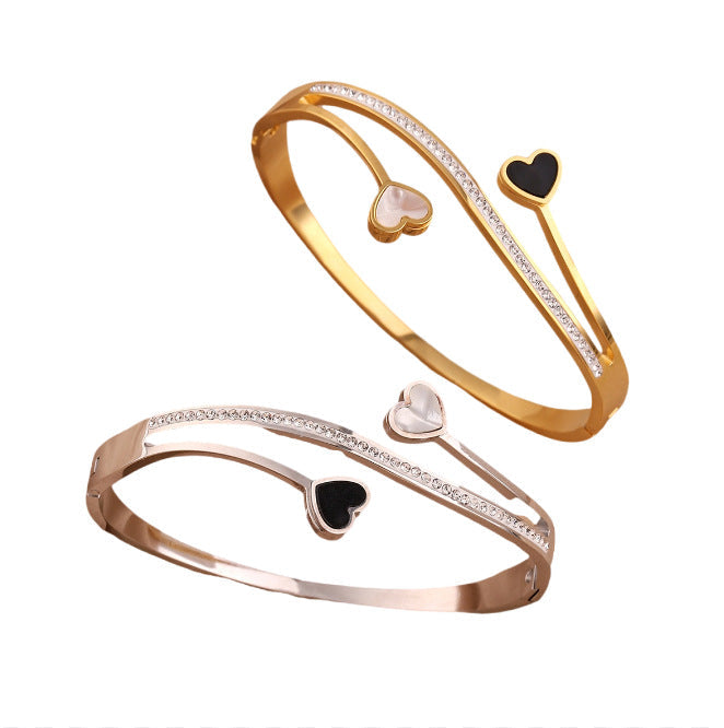 Élodie — Brazalete de Acero Dorado · Imagen del proveedor