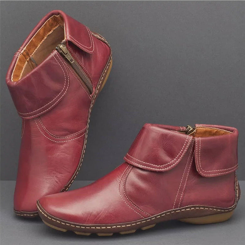 Margaux — Botines de Piel con Cremallera — vista 3, IRANDRE