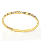 Soline — Brazalete Geométrico de Acero · Imagen del proveedor