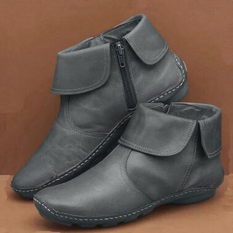 Margaux — Botines de Piel con Cremallera — vista 4, IRANDRE