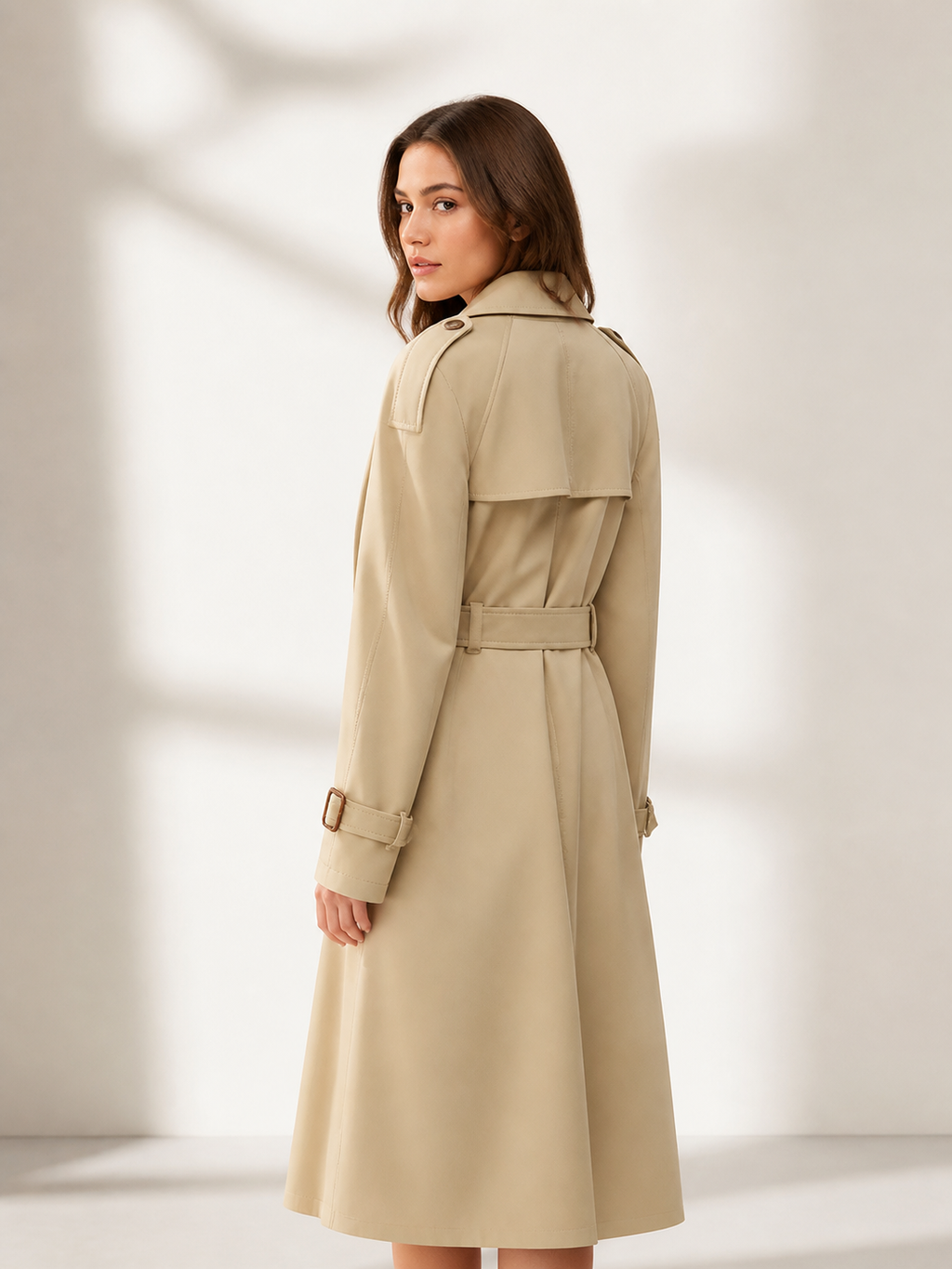 Adeline — Timeless Classic Trench Coat