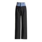 Adèle — Pantalón Sastre Ancho Negro — vista 5, IRANDRE