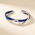 Sélène — Double Layer Cuff Bracelet