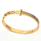 Soline — Brazalete Geométrico de Acero · Imagen del proveedor