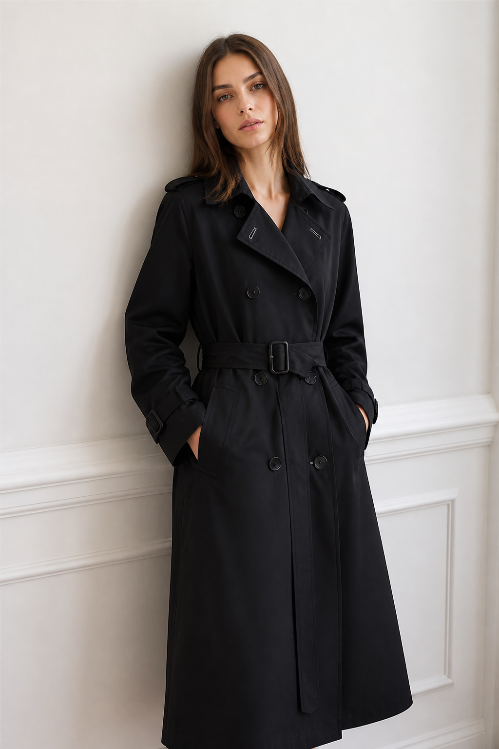 Adeline — Timeless Classic Trench Coat