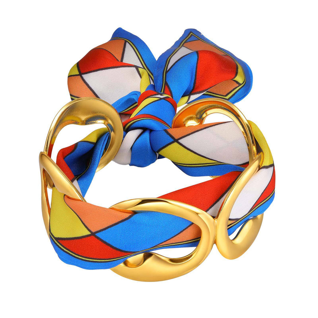 Nora — Brazalete Nórdico con Pañuelo · Imagen del proveedor