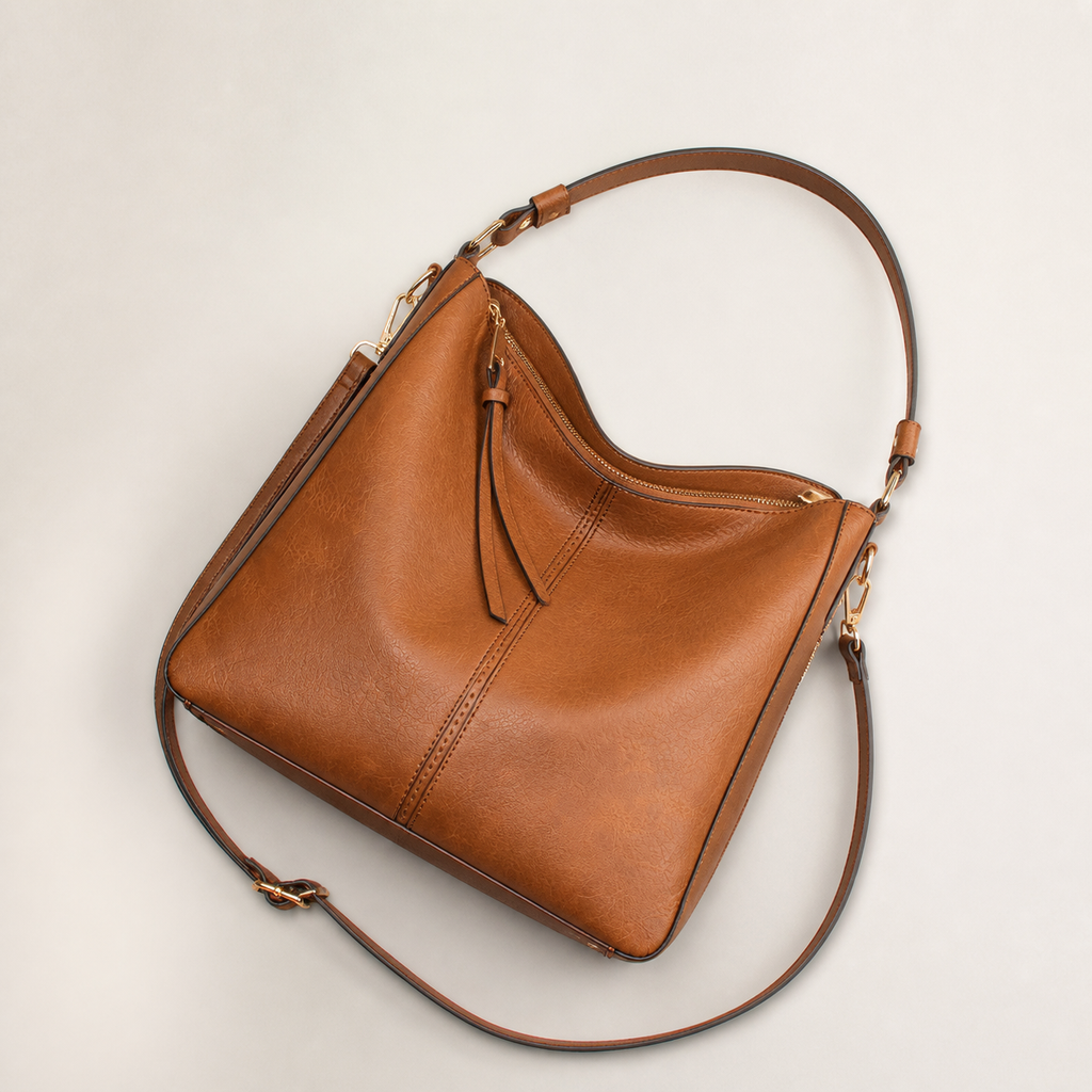 Séraphine — Bolso Hobo de Piel — imagen principal, IRANDRE
