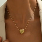 Héloïse — Collar Corazón Mate · Imagen del proveedor