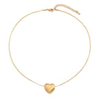 Héloïse — Collar Corazón Mate · Imagen del proveedor