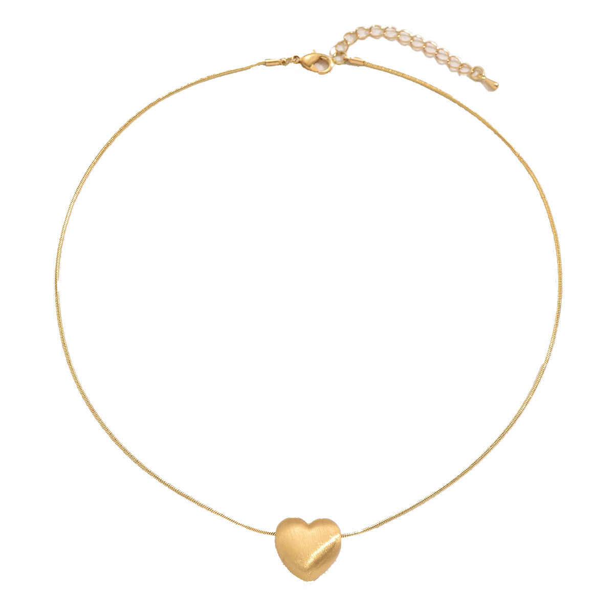 Héloïse — Collar Corazón Mate · Imagen del proveedor