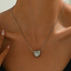 Héloïse — Collar Corazón Mate · Imagen del proveedor
