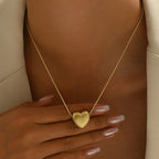 Héloïse — Collar Corazón Mate · Imagen del proveedor