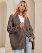 Liora — V-Neck Cardigan