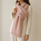 Odette — Chunky Cable-Knit Shawl
