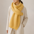Odette — Chunky Cable-Knit Shawl