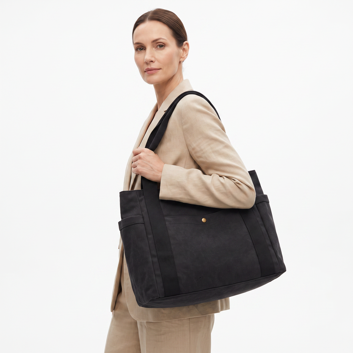 Mirelle — Bolso Carryall de Canvas — vista 3, IRANDRE