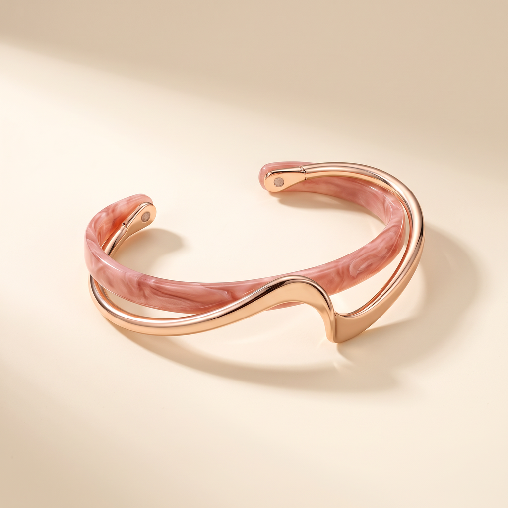 Sélène — Brazalete Cuff Doble Capa — vista 4, IRANDRE