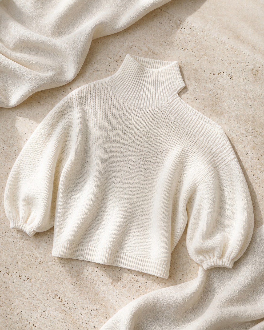 Solène — Jersey de Punto Asimétrico · Lay Down Premium
