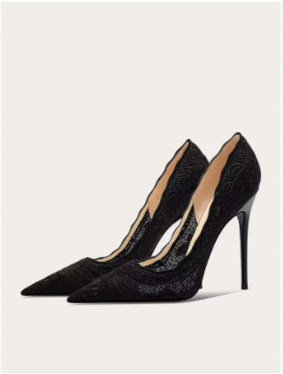 Valérie — Zapato de Salón con Encaje imagen 3