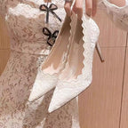 Valérie — Zapato de Salón con Encaje imagen 7